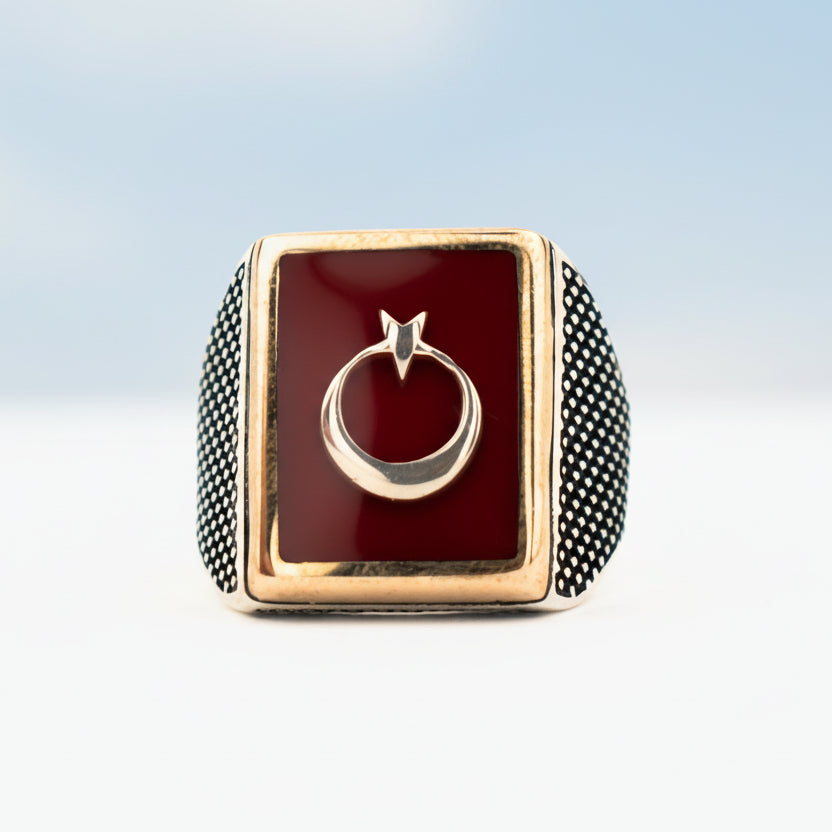 Teşkilat Series 925 Sterling Silver Muhafız Ring