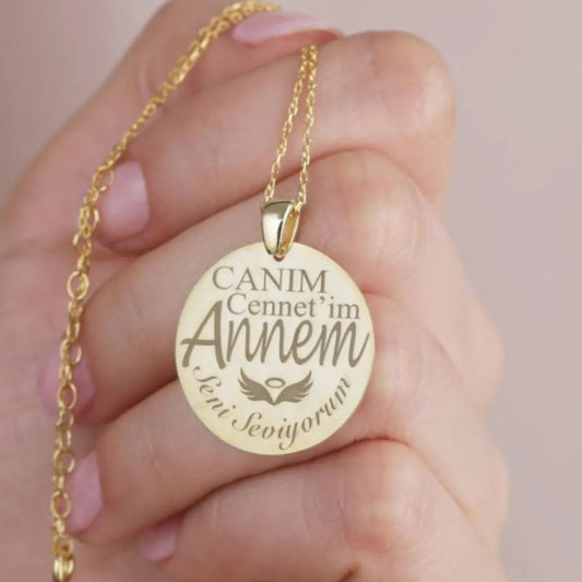 Canım Annem – 925 Ayar Gümüş Kolye