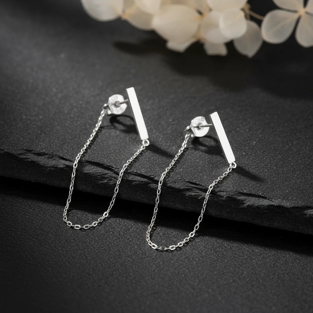 Silver Flow – 925 Ayar Gümüş Küpe