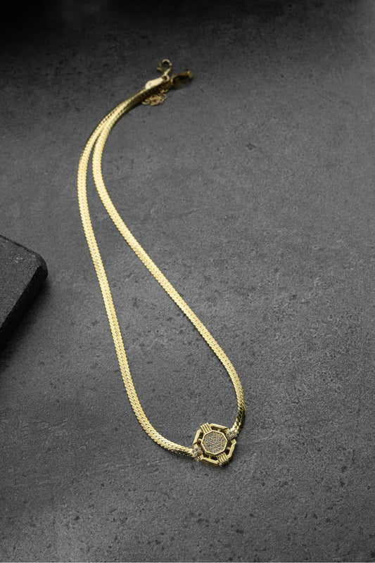 Şeyma 925 Ayar Gümüş Kolye