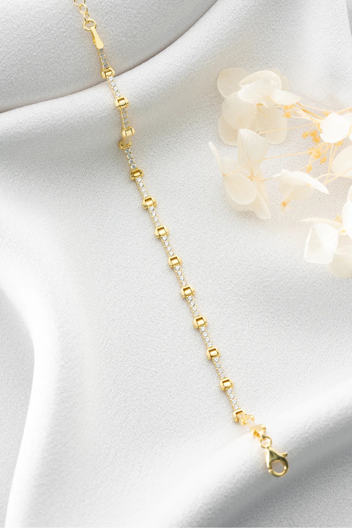 Işıltı 925 Ayar Gümüş Bileklik