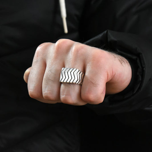 925 Sterling Silver Men Ring