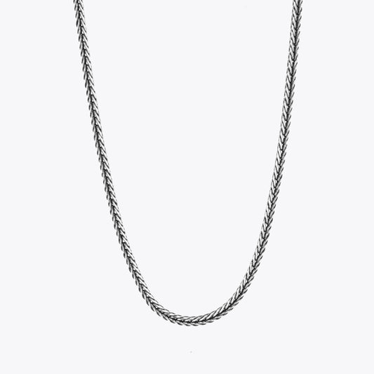 Tilki Kuyruğu Zincir 2,5 mm - 925 Ayar Gümüş