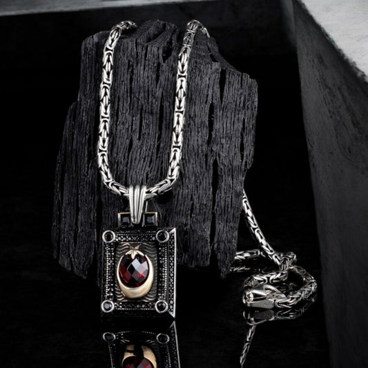 Ensemble de bracelet de collier Moon Star - 925 argent sterling