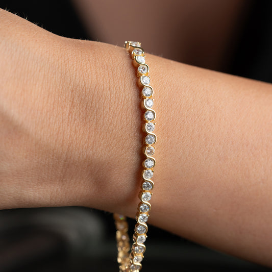 Serena Zirconia Bracelet | 925 Sterling Silver