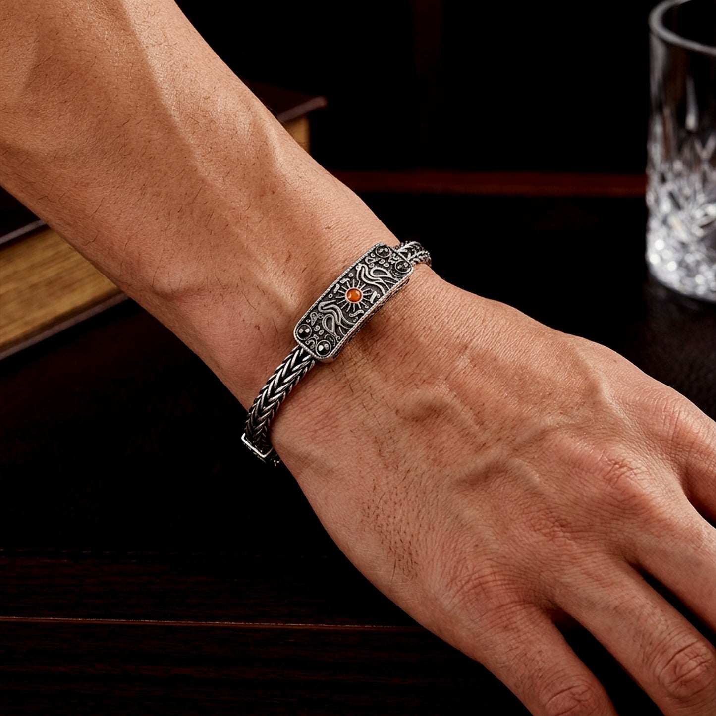 Bracelet Homme Solaris | Argent 925