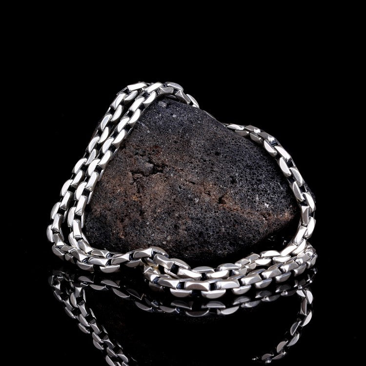 925 Ayar Gümüş Halat Zincir Kolye