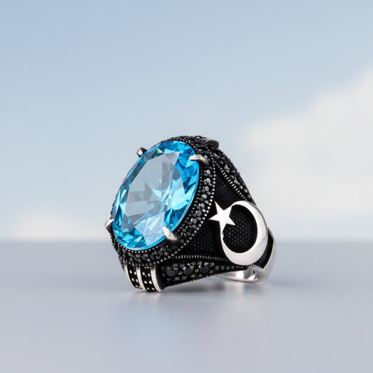 925 Ayar Gümüş Aqua Marin Zirkon Taşlı Ayyıldız Model Yüzük
2. üründe %20 indirim
Kargo Bedava