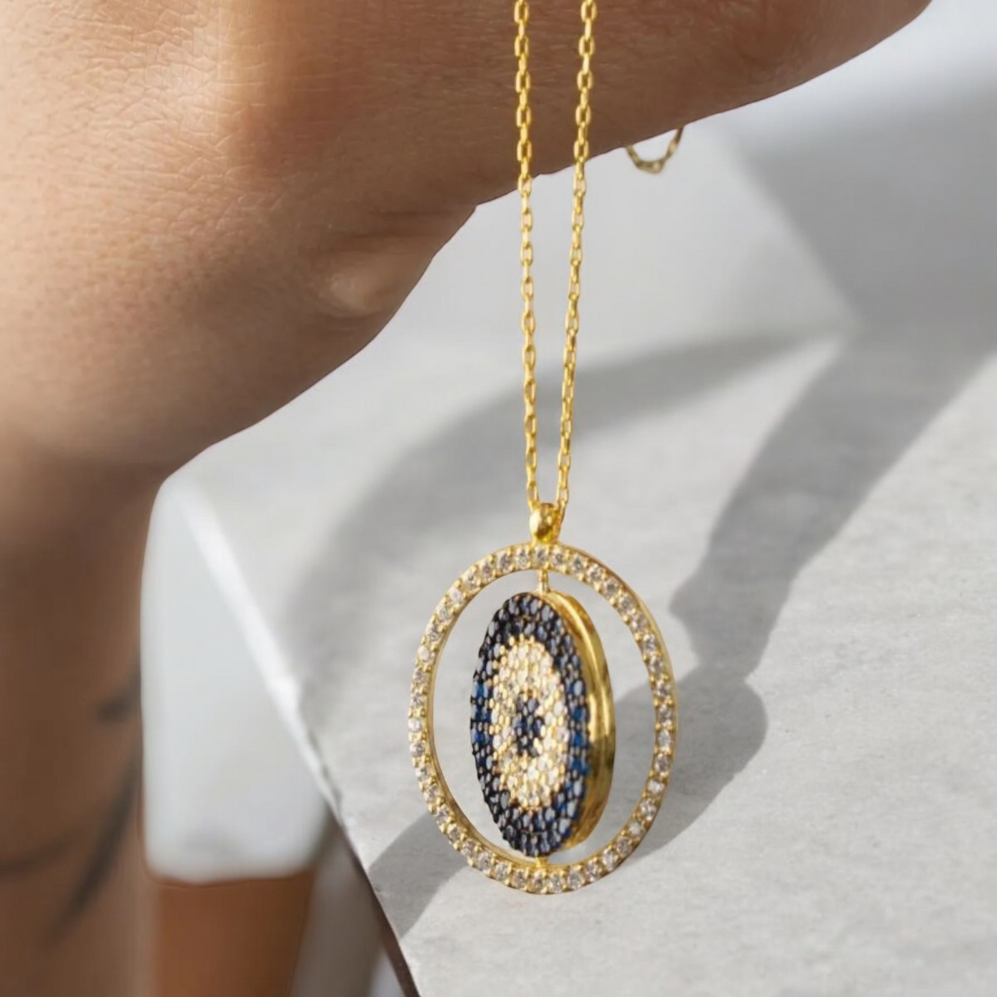 Collier à double peau nommé - 925 argent sterling