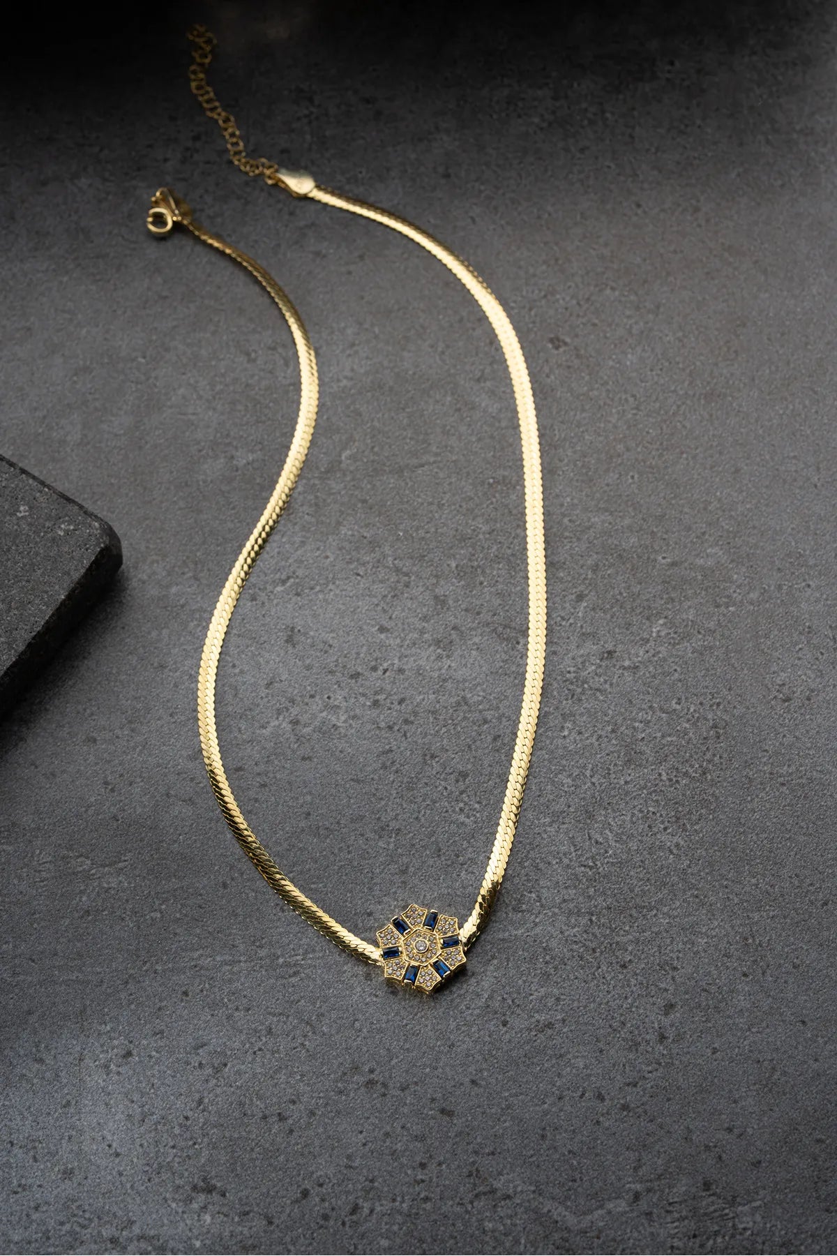 Şeyma 925 Ayar Gümüş Kolye -1