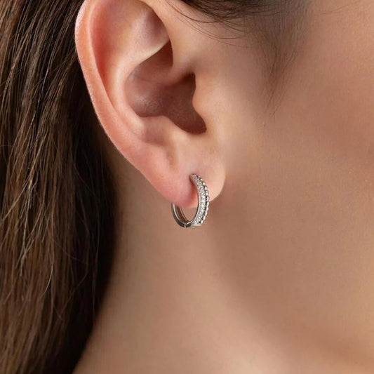 925 Sterling Silver Ring Earrings