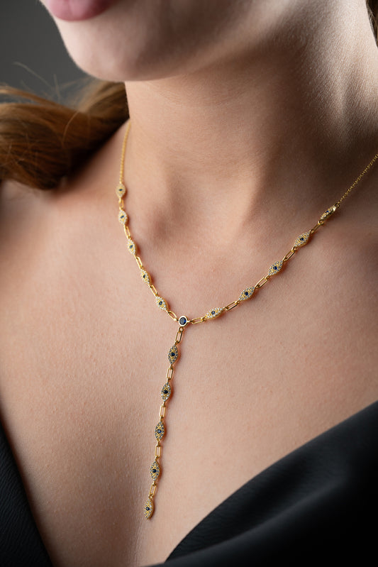 Serenay - Y Model Necklace - 925 Sterling Silver