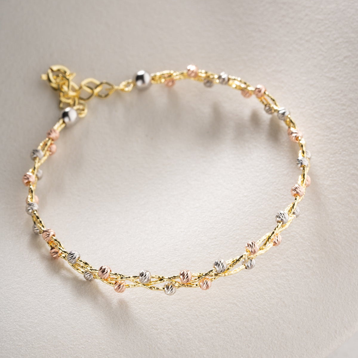 Dorika Armband Tricolor | 925 Silber