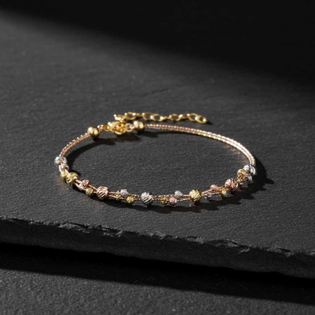 Dorika Armband Tricolor | 925 Silber