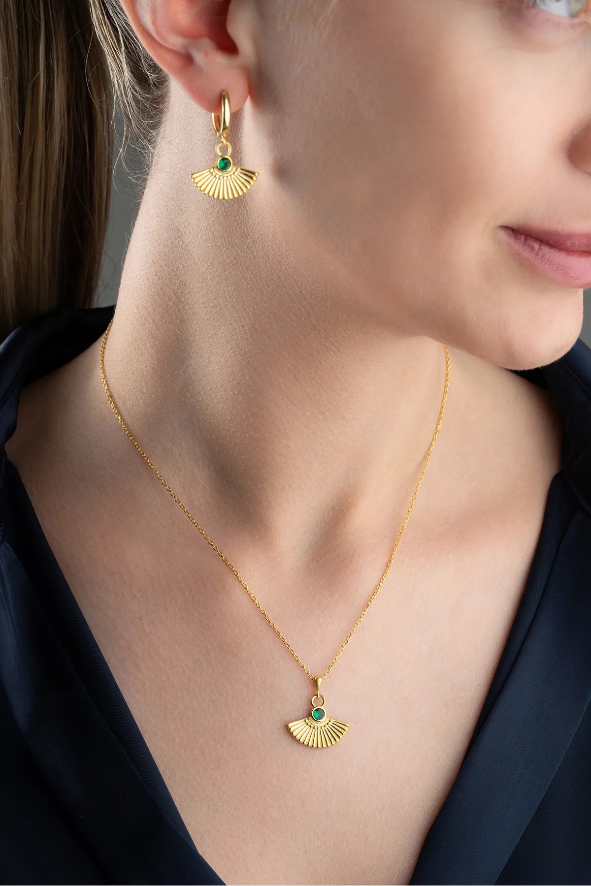 Helia 925 Sterling Silber Set