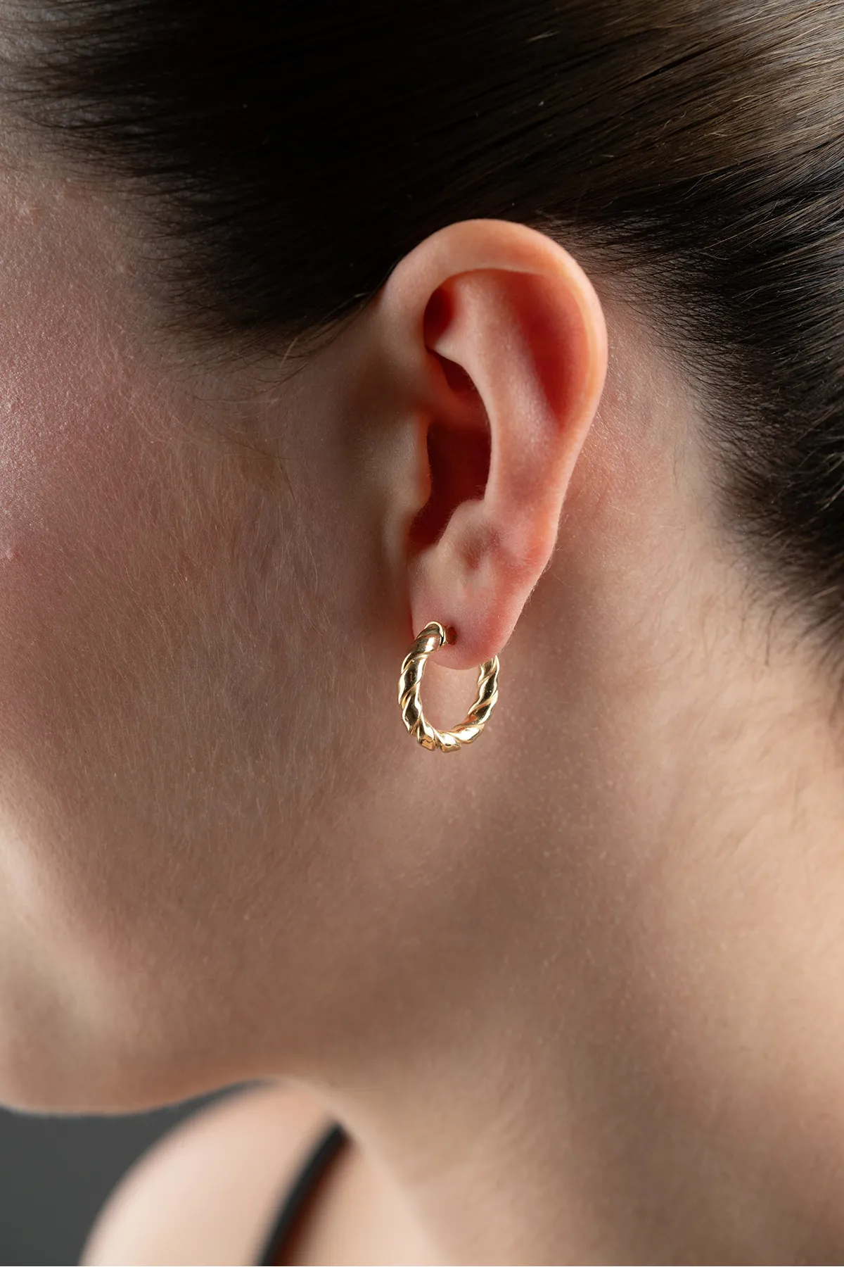 Burgu model ring earrings