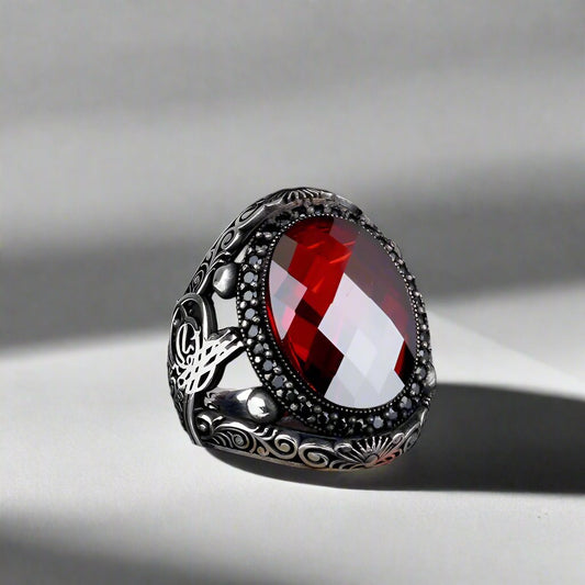 Bague en argent ottoman