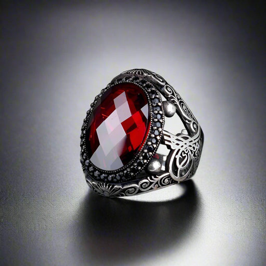 Bague en argent ottoman