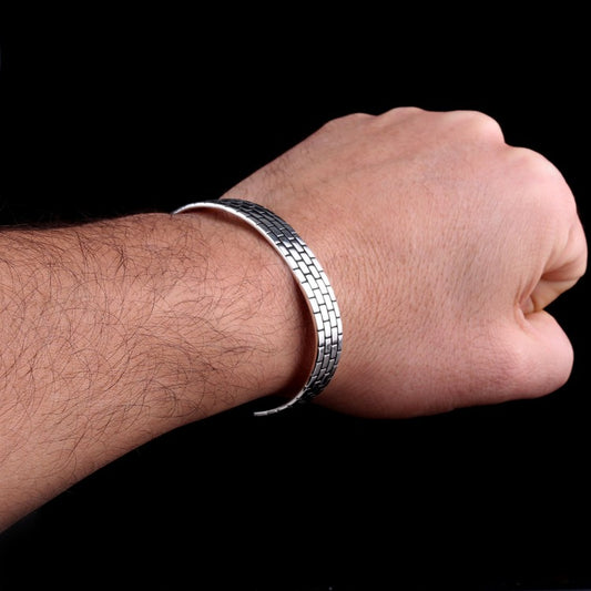 925 Bracelet de serrage en argent sterling (9 mm)