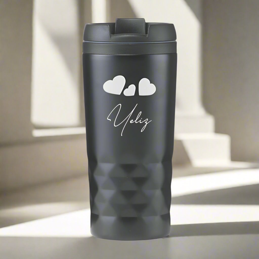 Becher Edelstahl beschriften lassen