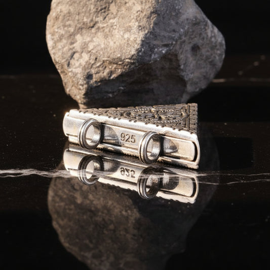 Muska – 925 Ayar Gümüş Cevşen Kabı Kolye