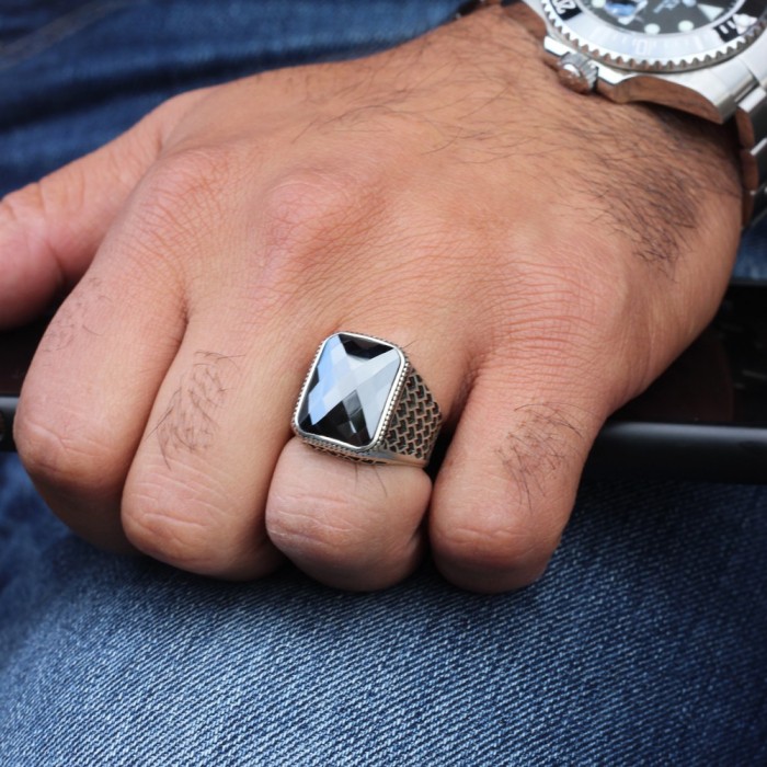 Big Kabadi Black Aqeeq Ring Yemeni Aqeeq Ring for Men Mens Yameni Aqeeq Ring  Black Aqeeq Agate Ring Akik Ring Shia Rings Sterling Silver - Etsy