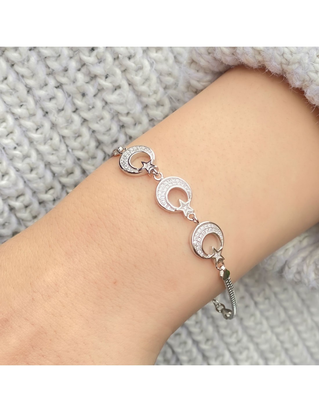 Ay Yıldız 925er Silber Armband | Silberarmbänder
