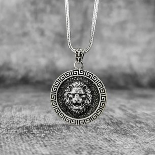 925 Sterling Silver Lion...