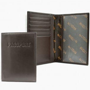 Brown Leather Passport cover
