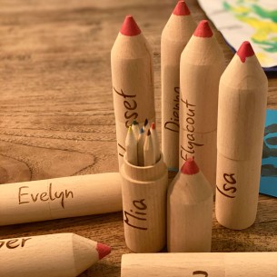 Personalised pen set for child