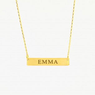 Name 925s Silver Necklace
