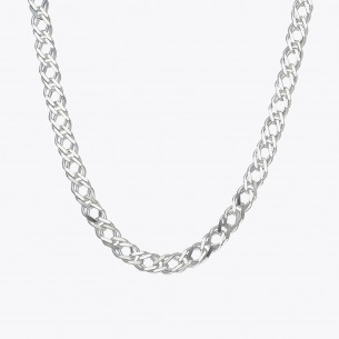Curb Chain Necklace 6 mm -...