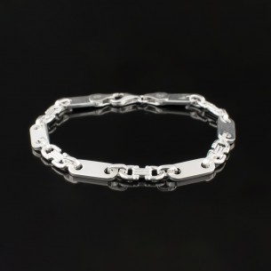 Plate Chain Bracelet 6,5 mm...