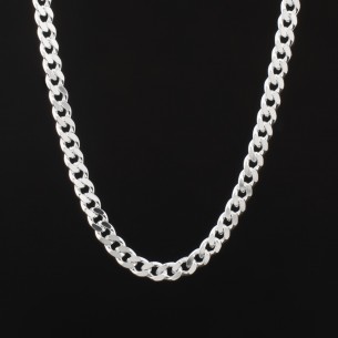 Cuban Chain Necklace 4 mm -...