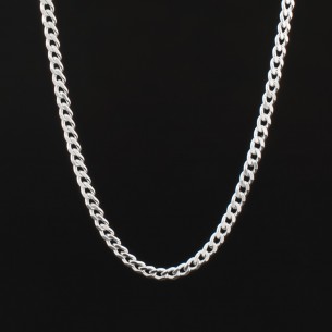 Cuban Chain Necklace 3 mm -...
