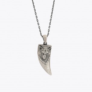 Wolf Fang Necklace - 925...