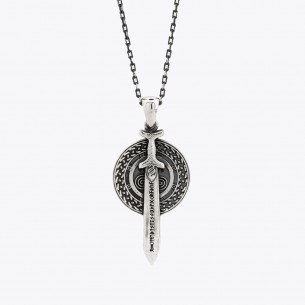 Shield Motif Men's Necklace...