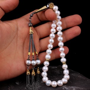 Pearl Stones Tasbih with...