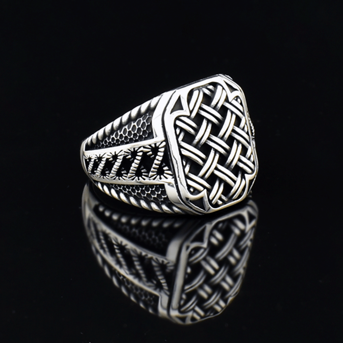 قلمزنی انگشتر فرشاد ساعی | Silver ring designs, Mens silver rings,  Beautiful turquoise jewelry