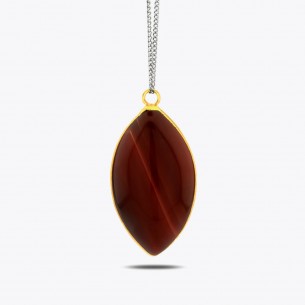 Agate Natural Stone Necklace