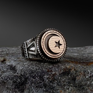 Ayyıldız Design 925 Sterling Silver Men's Ring