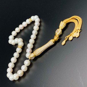 Pearl Stones Tasbih with...