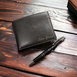 Personalized Leather Wallet...