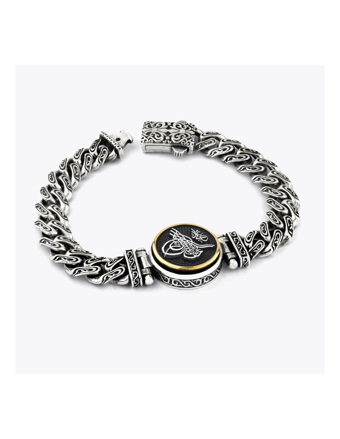Classic Chain Bracelet 95% silver bracelet for men - YouTube