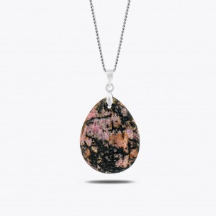 Rhodonite Natural Stone Necklace