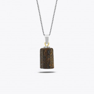 Bronzite Natural Stone Necklace
