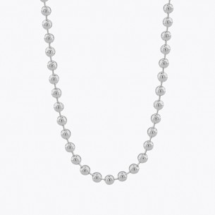 Ball Chain 4 mm Necklace - 925 Sterling Silver
