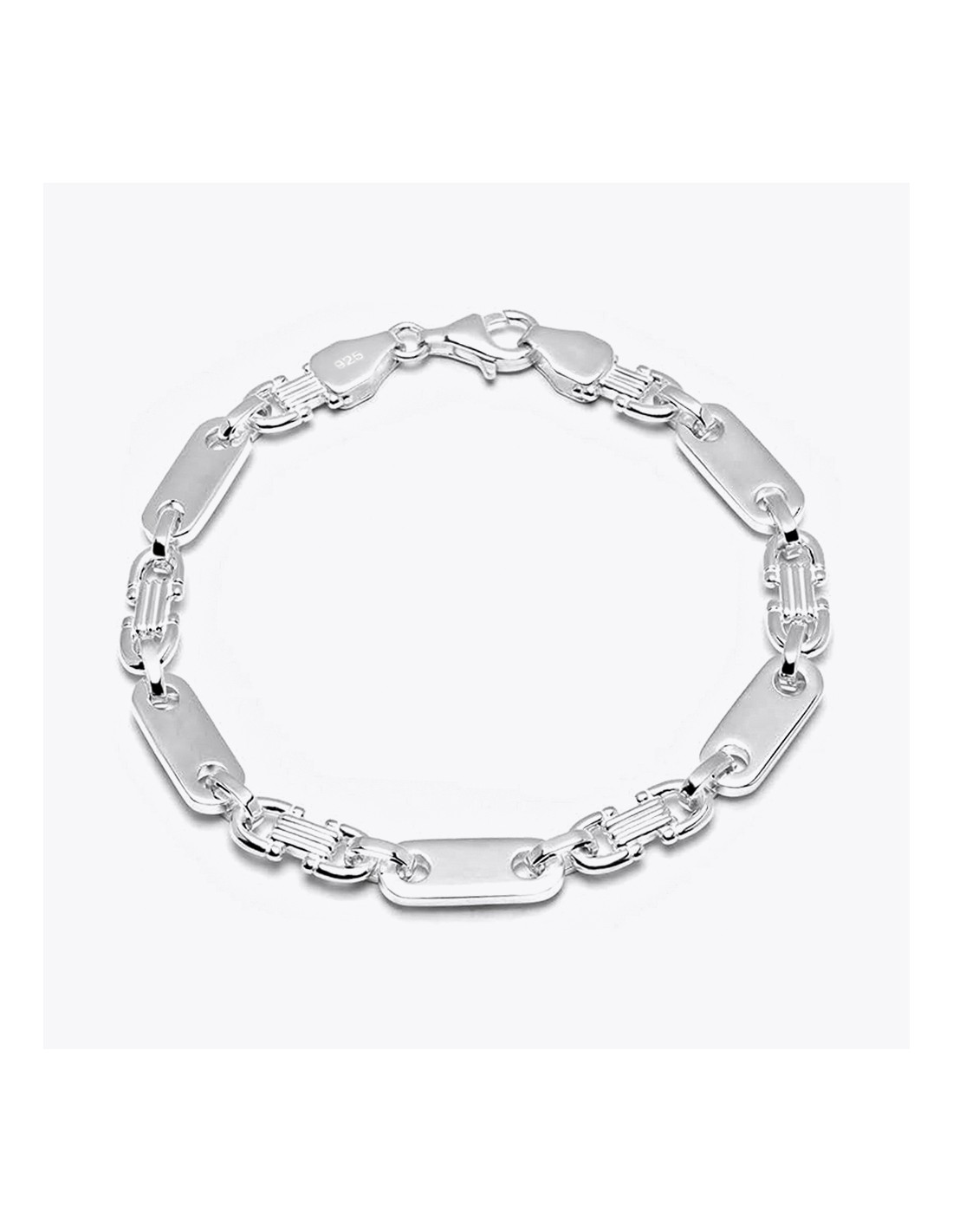 Plattenkette Chain Sterling - Armband mm Silber 925 6,5