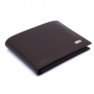 Brown Ergonomic Leather Wallet