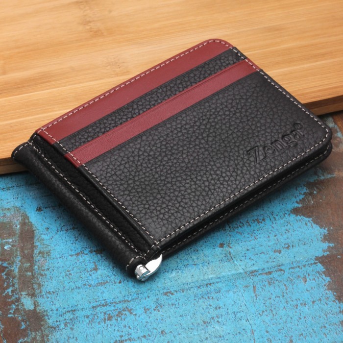real leather wallet